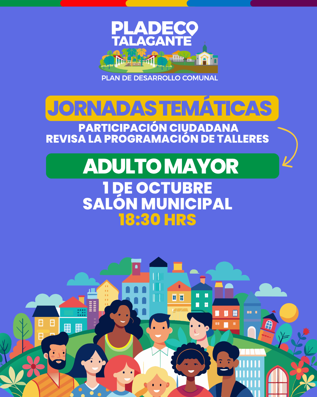 Jornada de participación PLADECO: Adulto Mayor
